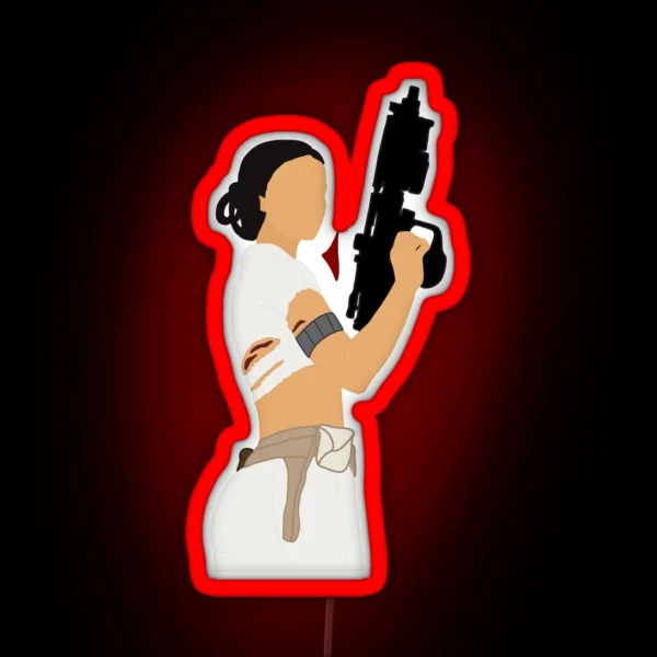 Padme Attack Of The Clones RGB Neon Sign