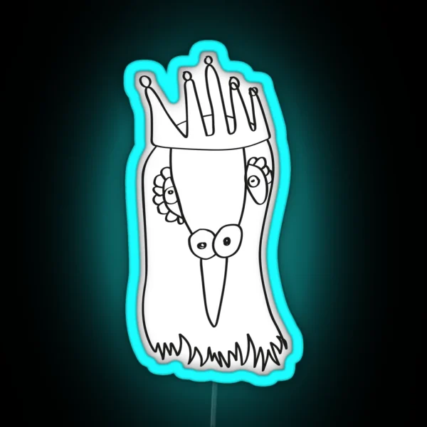 Paimon Pigeon King RGB Neon Sign