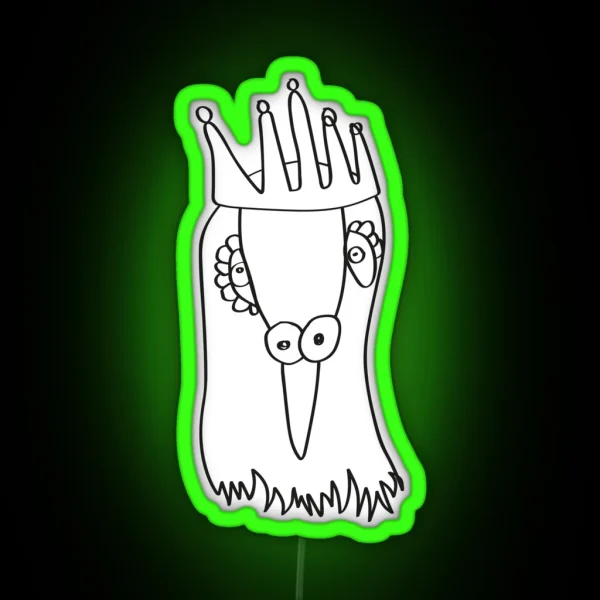 Paimon Pigeon King RGB Neon Sign