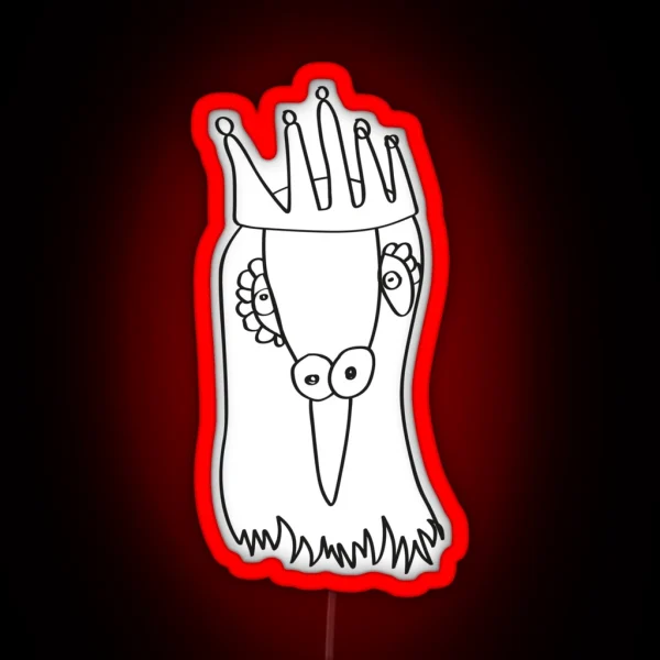 Paimon Pigeon King RGB Neon Sign