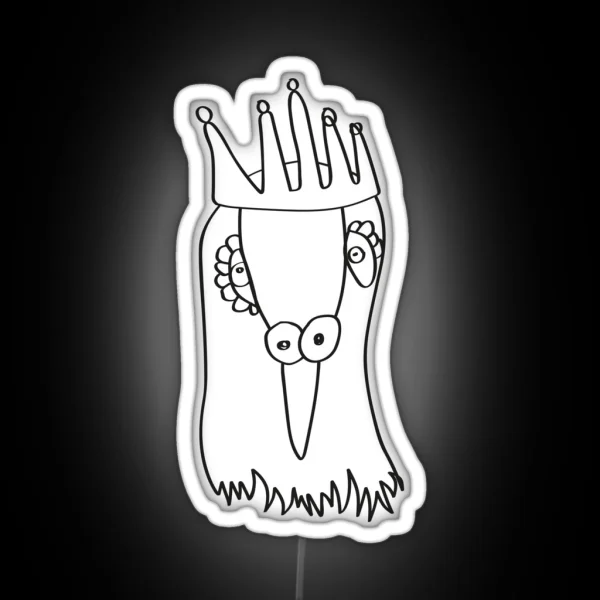 Paimon Pigeon King RGB Neon Sign