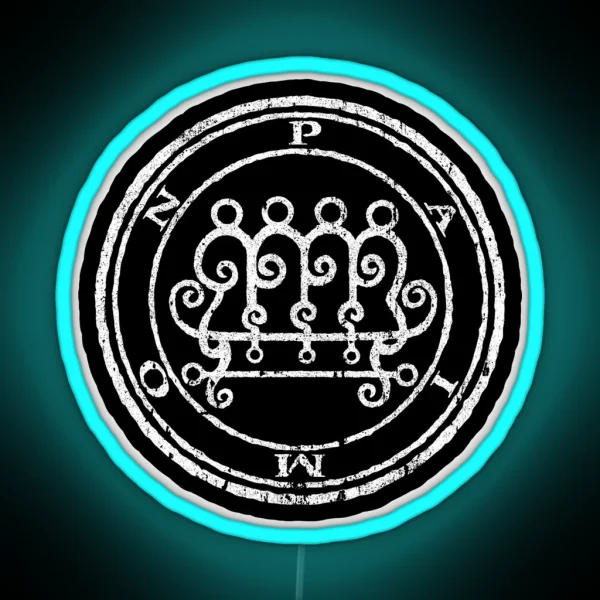 Paimon Seal RGB Neon Sign