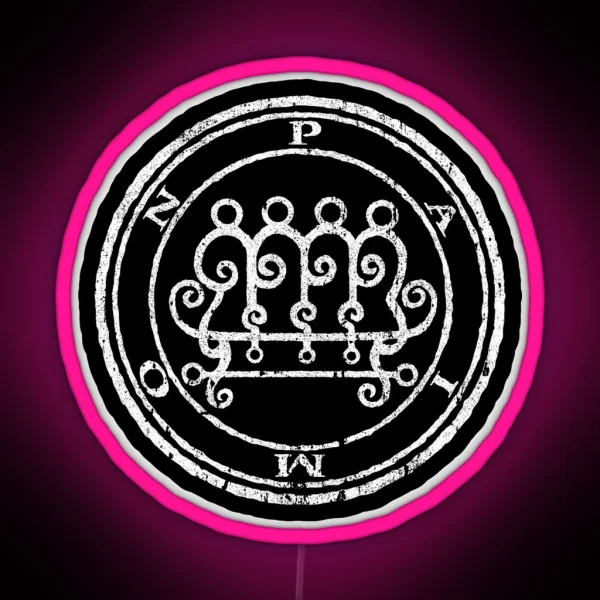 Paimon Seal RGB Neon Sign