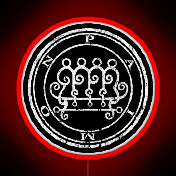 Paimon Seal RGB Neon Sign