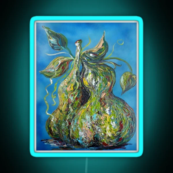 Pair Of Pears RGB Neon Sign
