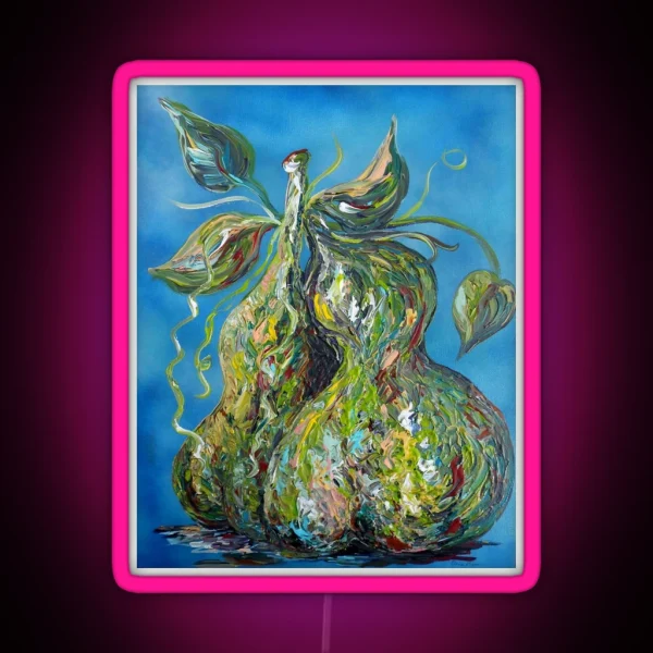 Pair Of Pears RGB Neon Sign