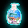 Vibrant Palmolive Aquarium LED Neon Sign with Color Changing RGB Lighting