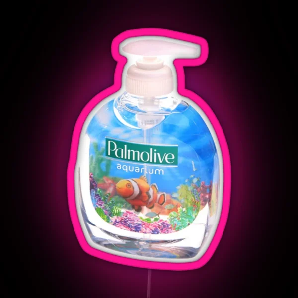 Palmolive Aquarium RGB Neon Sign