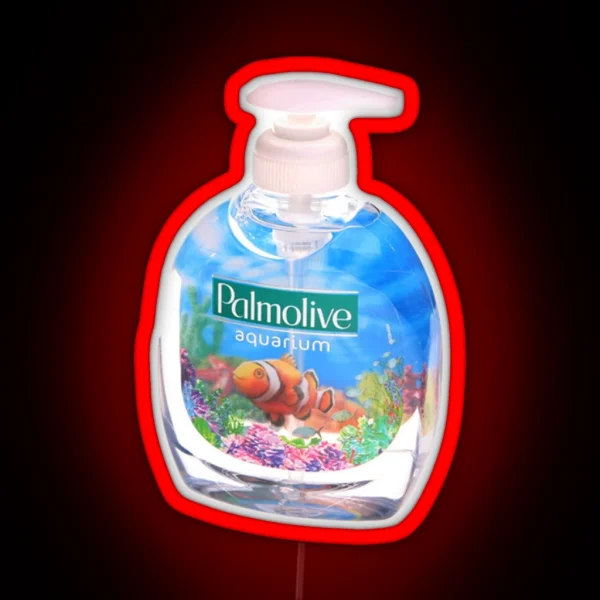 Palmolive Aquarium RGB Neon Sign