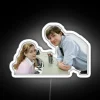 Pam and Jim's iconic Office TV couple love neon sign