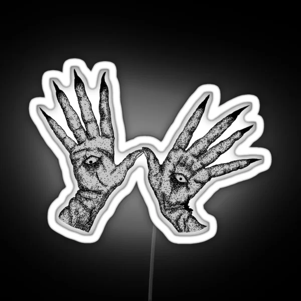 Pan S Labyrinth Pale Man RGB Neon Sign