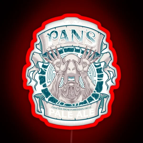Pan S Pale Ale Variant RGB Neon Sign