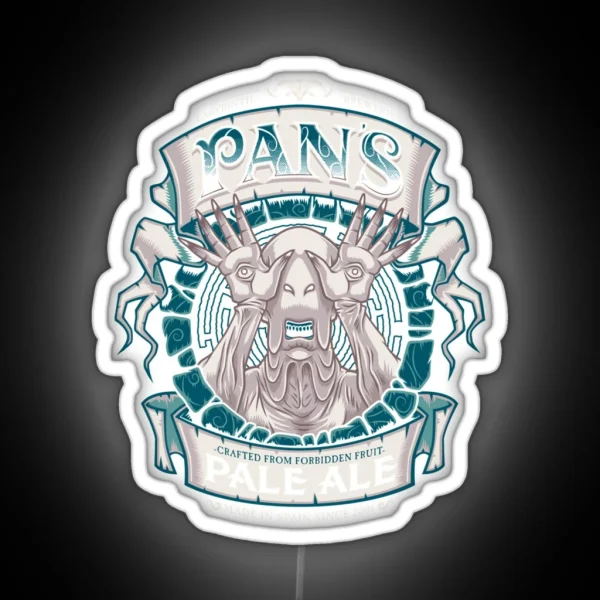 Pan S Pale Ale Variant RGB Neon Sign