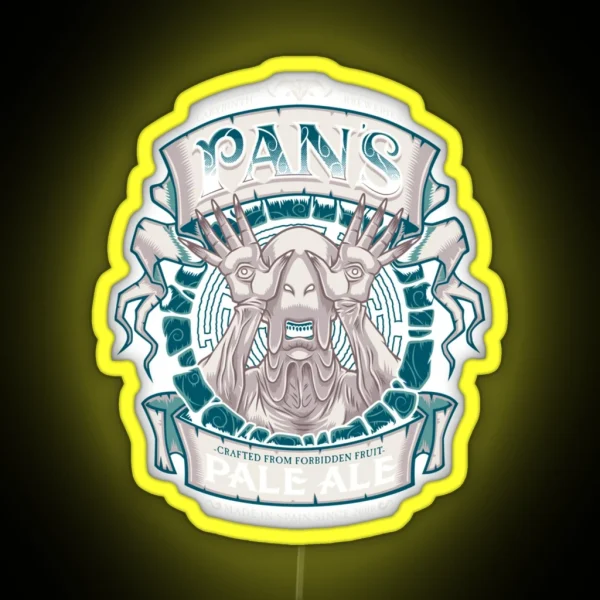 Pan S Pale Ale Variant RGB Neon Sign