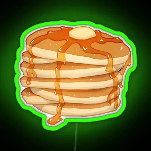 Pancakes RGB Neon Sign