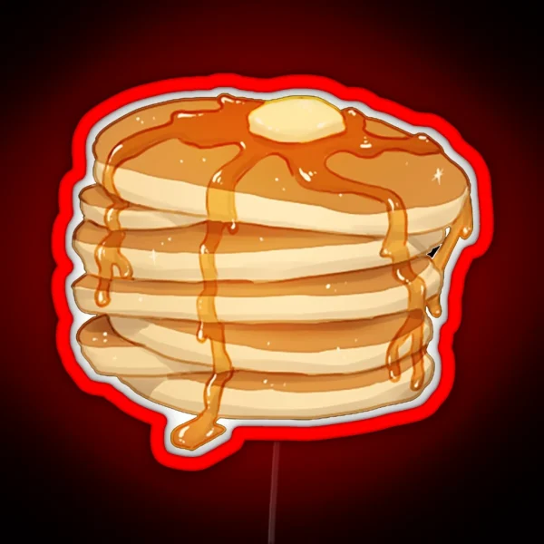 Pancakes RGB Neon Sign