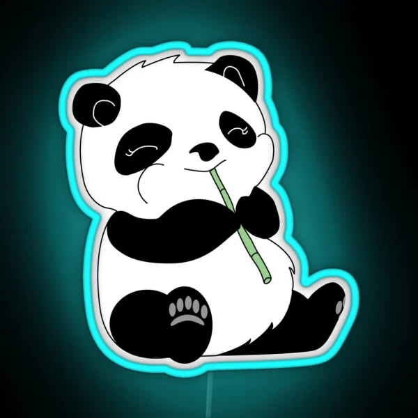 Panda RGB Neon Sign