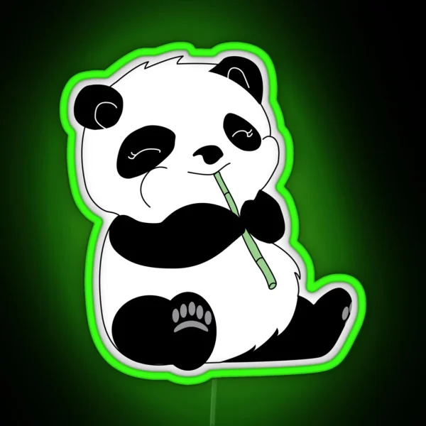 Panda RGB Neon Sign