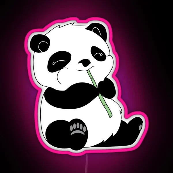 Panda RGB Neon Sign