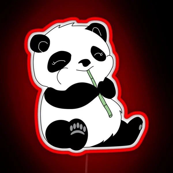 Panda RGB Neon Sign