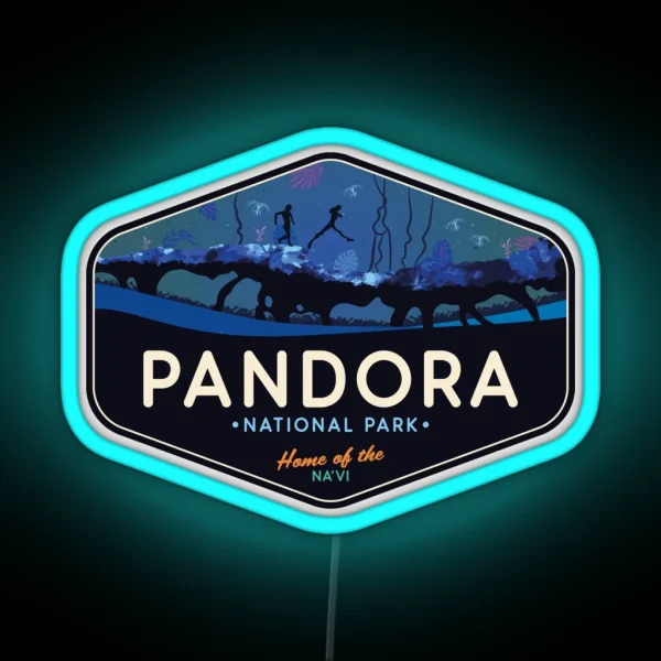 Pandora National Park Home Of The Na Vi RGB Neon Sign