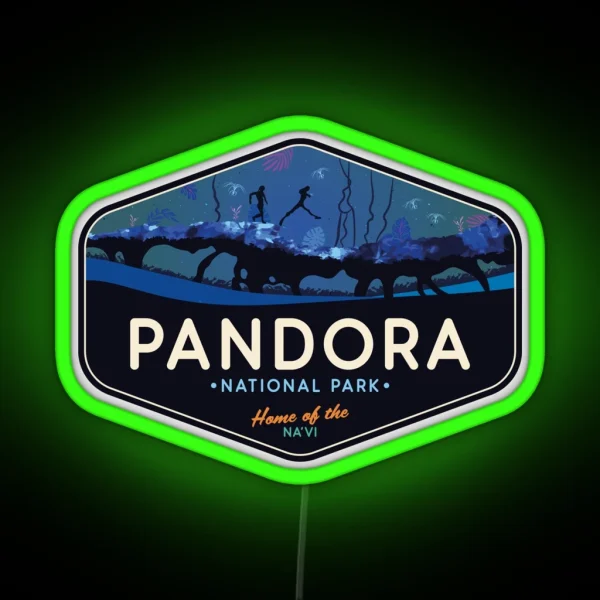 Pandora National Park Home Of The Na Vi RGB Neon Sign
