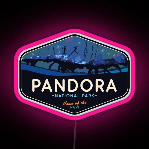 Pandora National Park Home Of The Na Vi RGB Neon Sign