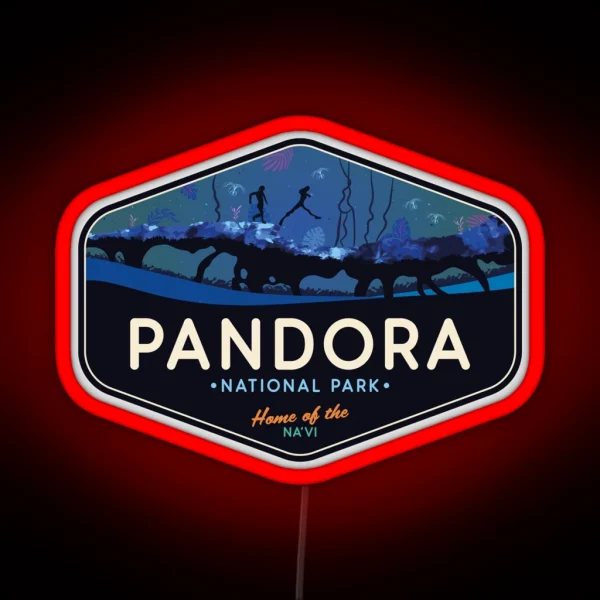 Pandora National Park Home Of The Na Vi RGB Neon Sign