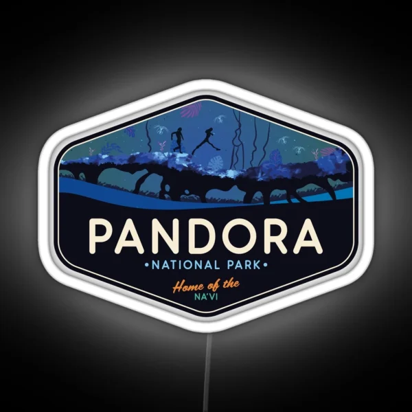 Pandora National Park Home Of The Na Vi RGB Neon Sign