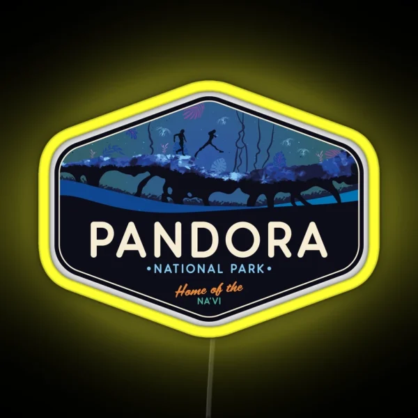 Pandora National Park Home Of The Na Vi RGB Neon Sign