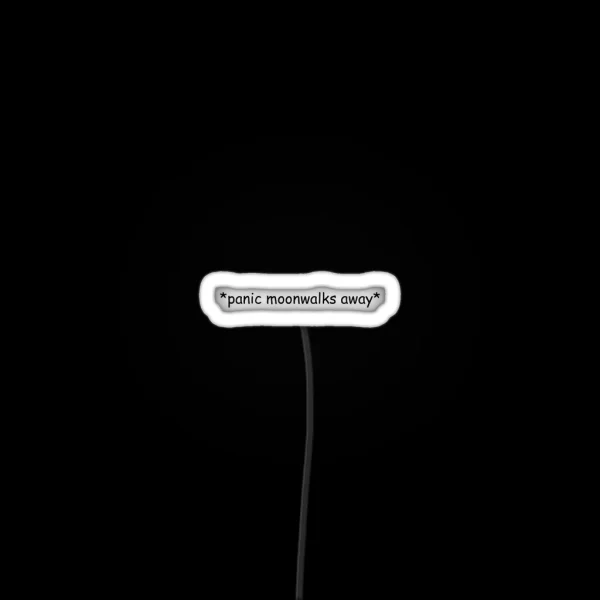 Panic Moonwalk New Girl RGB Neon Sign