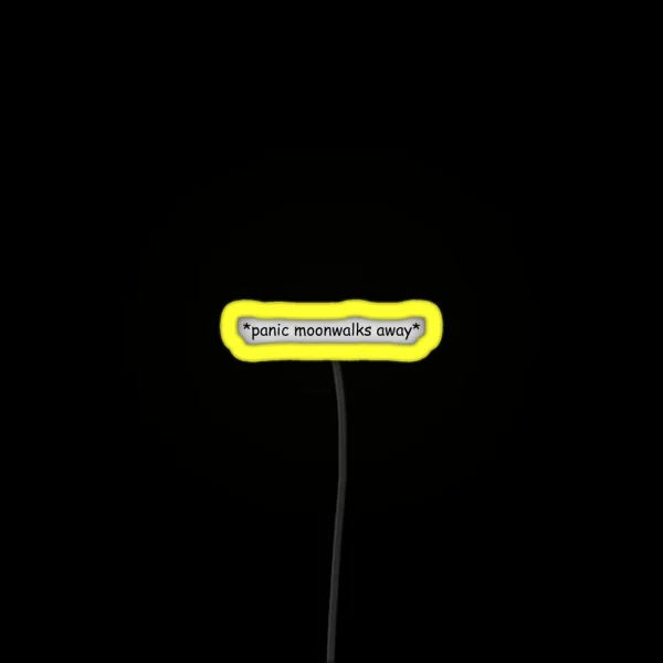 Panic Moonwalk New Girl RGB Neon Sign