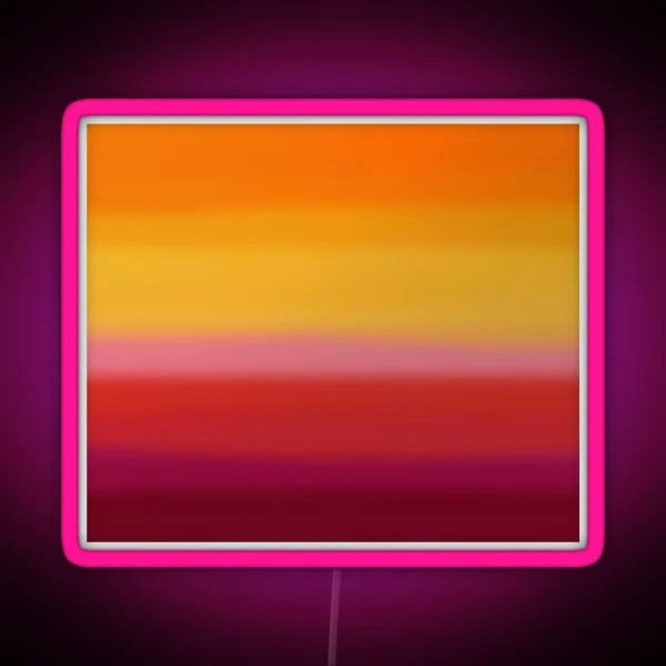 Pantone 2019 Spring Summer Gradient RGB Neon Sign