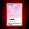 Add vibrant color to your space with neon design love