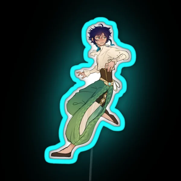 Pants Venti RGB Neon Sign