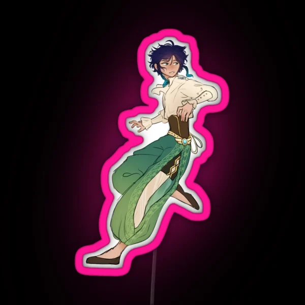 Pants Venti RGB Neon Sign