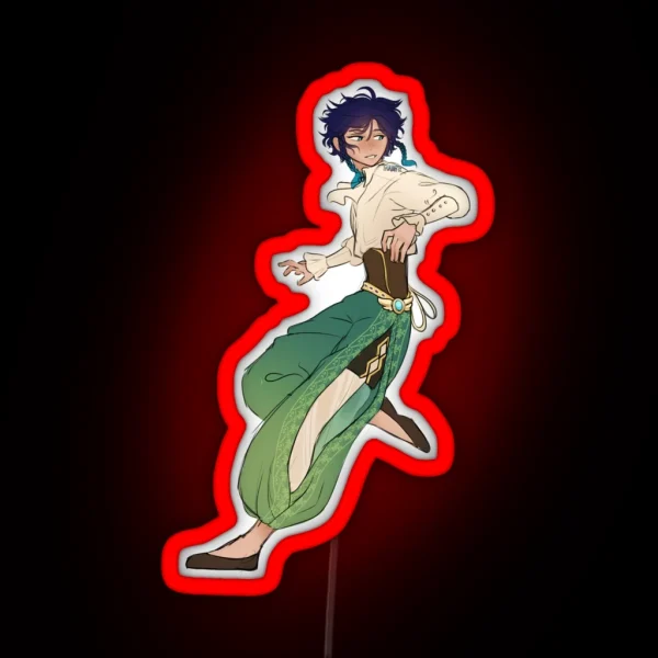 Pants Venti RGB Neon Sign