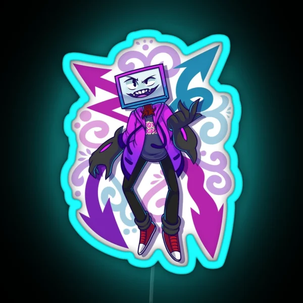 Papa Pyro RGB Neon Sign