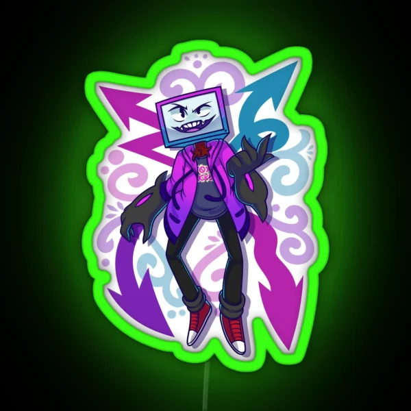 Papa Pyro RGB Neon Sign