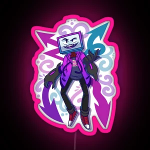 Papa Pyro RGB Neon Sign