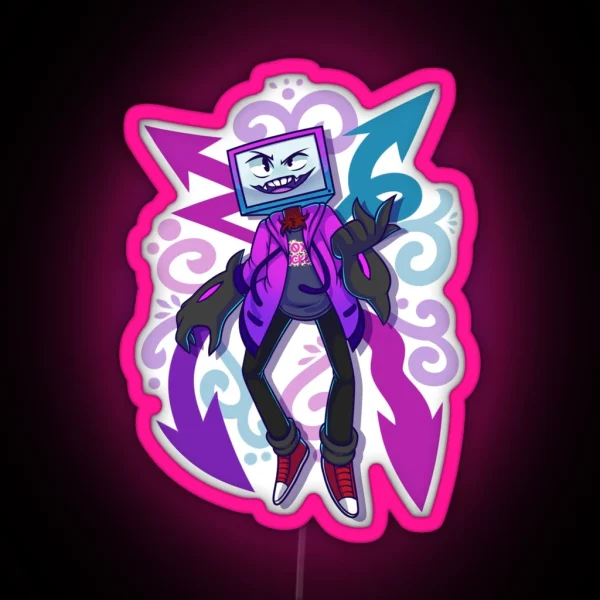 Papa Pyro RGB Neon Sign