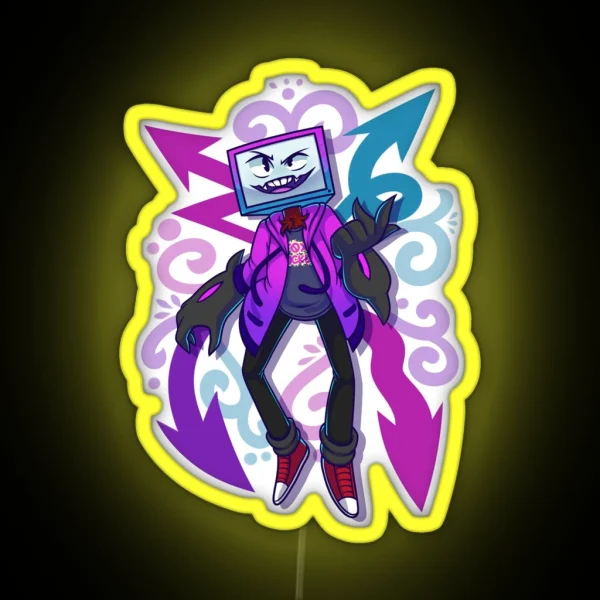 Papa Pyro RGB Neon Sign