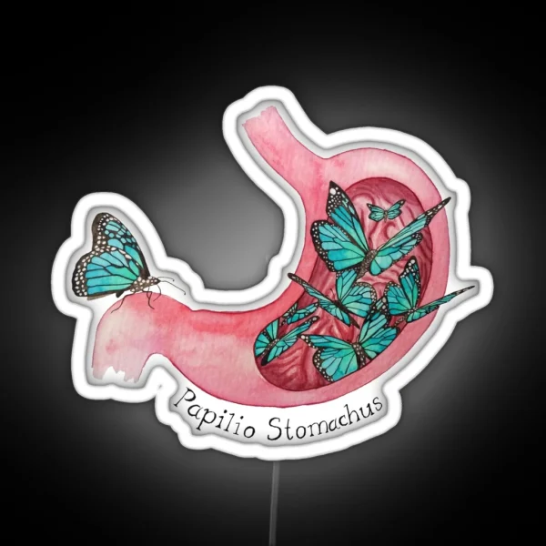 Papilio Stomachus RGB Neon Sign
