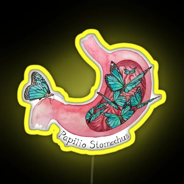 Papilio Stomachus RGB Neon Sign