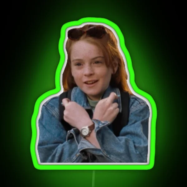Parent Trap Hallie Led RGB Neon Sign
