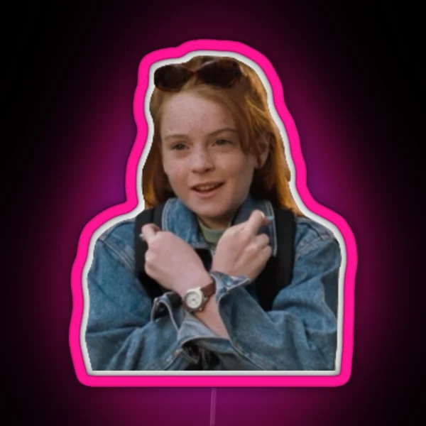 Parent Trap Hallie Led RGB Neon Sign