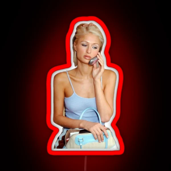 Paris Hilton RGB Neon Sign