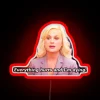 Parks and Recreation Department Official Logo Sign with Neon Accents
