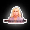 Dazzling Parks and Recreation themed RGB LED neon signage display