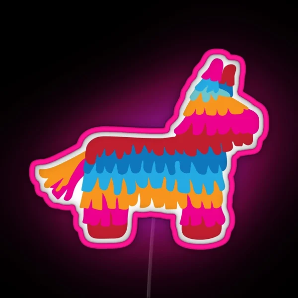 Party Pinata RGB Neon Sign